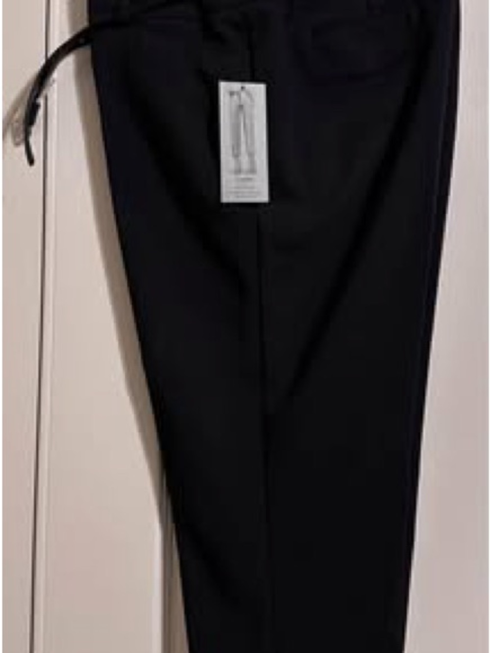 Apt 9 Black Capri Pant W. Belt Size 8P